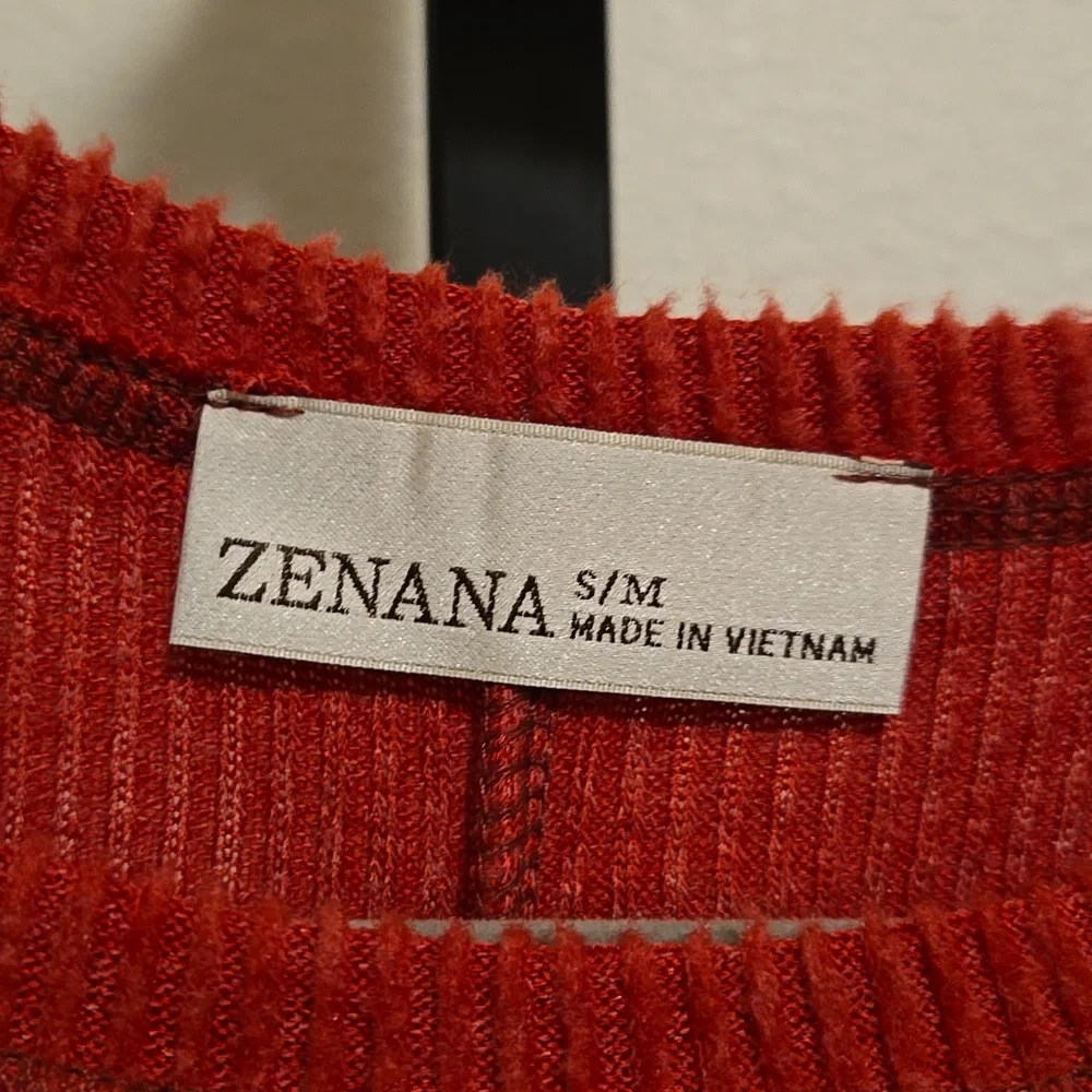 Zenana Ribbed Pullover - Picture 4 of 6